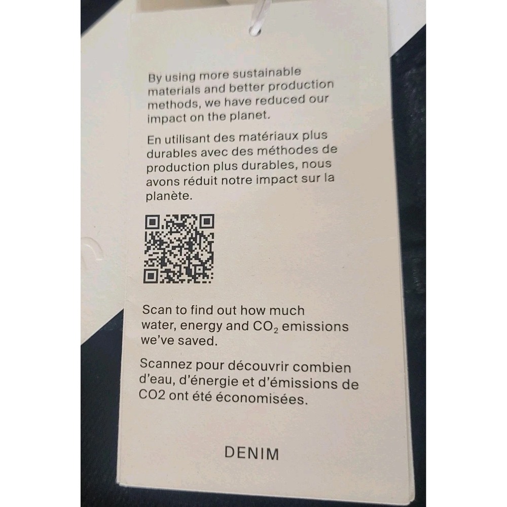 COS Men's Black Tapered Jeans 28X32 NWT Full Length Minimal Neutral Button $135 - Picture 13 of 13